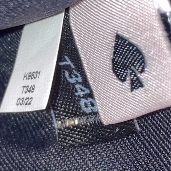 kate spade Spencer Summer Flower Embossed Cardholder with COA - Picture 8 of 9